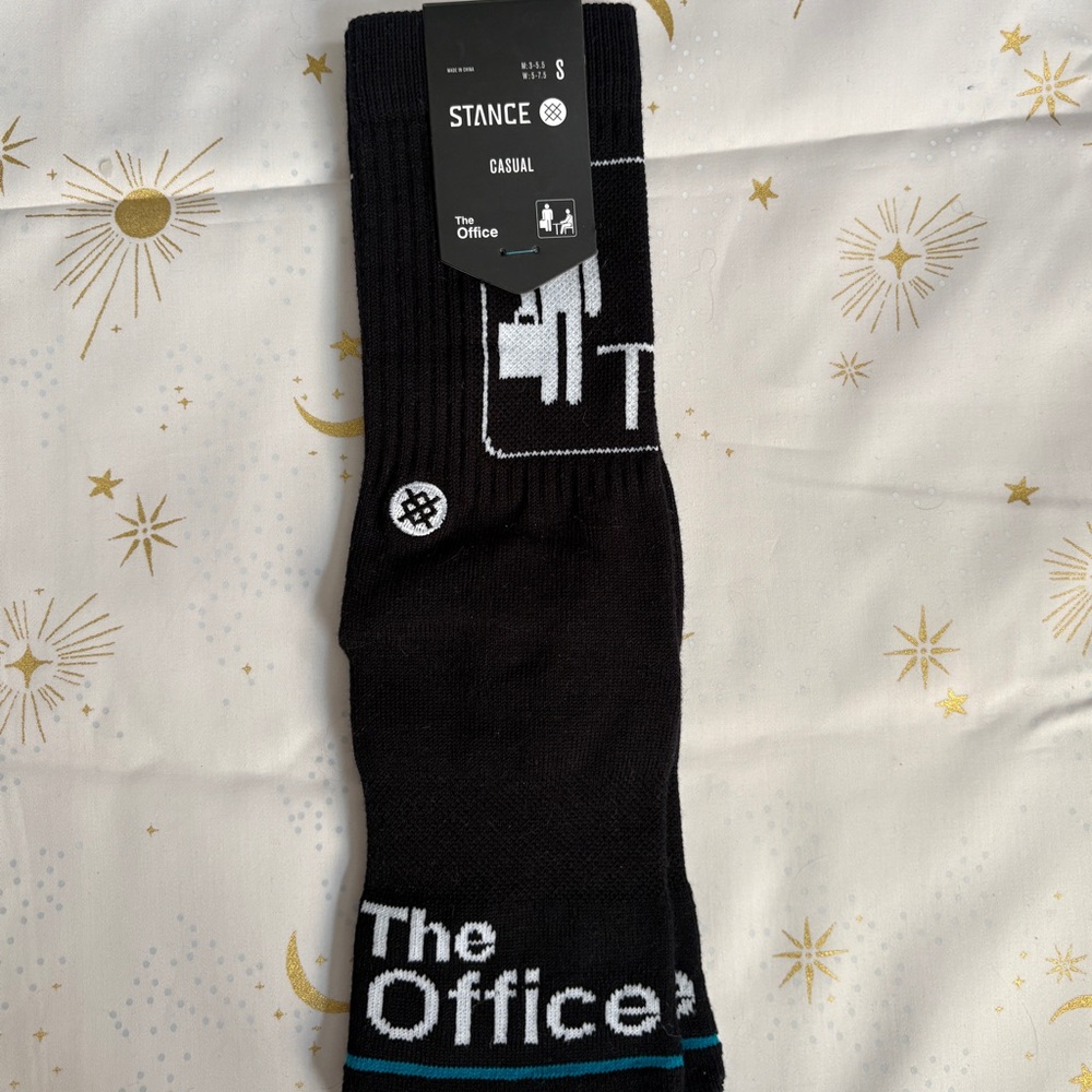 Stance Black and White 'The Office' Socks
